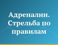 Адреналин. Стрельба по правилам