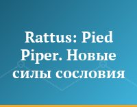 Rattus: Pied Piper. Новые силы сословия